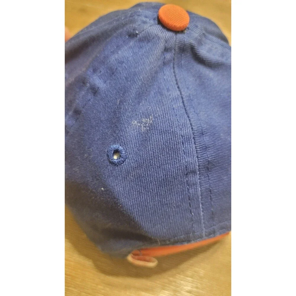 New York Mets Hat New Era Youth Cap 9Fifty SPECIAL BRIM Snapback Blue & Orange